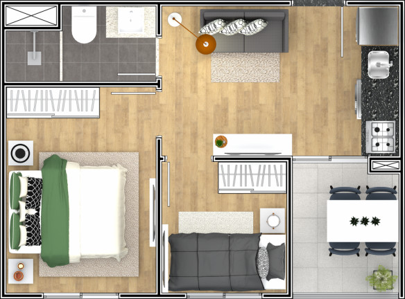 Imagem Apartamento com 2 Quartos à Venda, 30 m² em Ipiranga - São Paulo Imagem Apartamento com 2 Quartos à Venda, 30 m² em Ipiranga - São Paulo