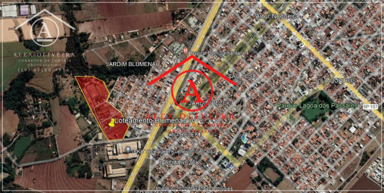 Imagem Terreno à Venda, 200 m² em Jardim Blumenau - Artur Nogueira Imagem Terreno à Venda, 200 m² em Jardim Blumenau - Artur Nogueira