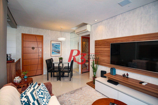 Imagem Apartamento com 1 Quarto à Venda, 52 m² em Embaré - Santos