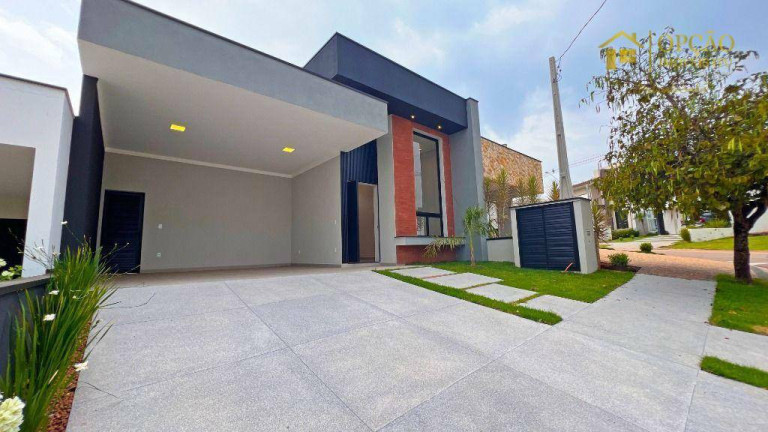 Casa com 3 Quartos à Venda, 160 m² em Condomínio Portal Ville Flamboyant - Porto Feliz