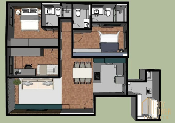 Imagem Apartamento com 3 Quartos à Venda, 91 m² em Itaim Bibi - São Paulo