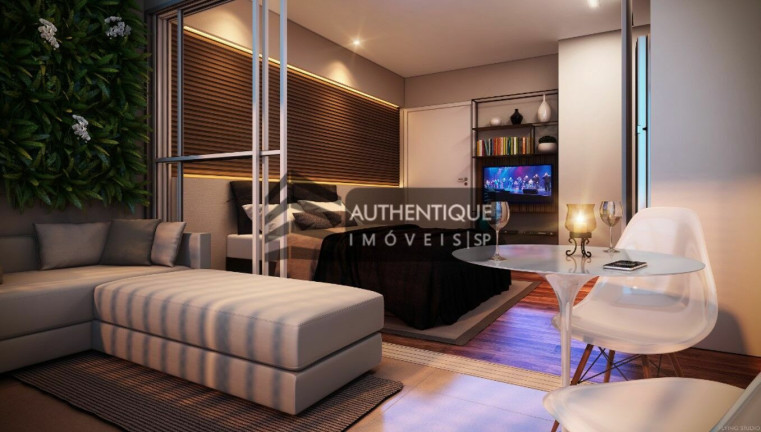 Imagem Apartamento com 1 Quarto à Venda, 38 m² em Brooklin - São Paulo