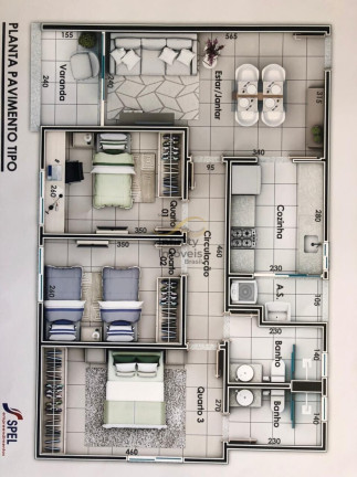 Imagem Apartamento com 3 Quartos à Venda, 80 m² em Jardim América - Belo Horizonte Imagem Apartamento com 3 Quartos à Venda, 80 m² em Jardim América - Belo Horizonte