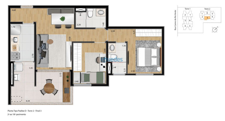 Imagem Apartamento com 3 Quartos à Venda, 81 m² em Jardim Caravelas - São Paulo