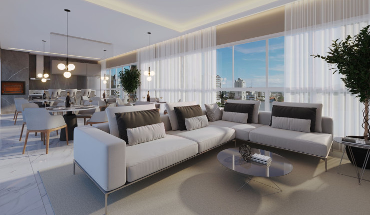 Imagem Apartamento com 3 Quartos à Venda, 115 m² em Perequê - Porto Belo