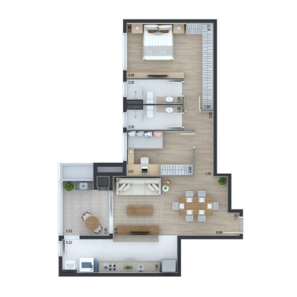 Imagem Apartamento com 3 Quartos à Venda, 117 m² em Ahú - Curitiba