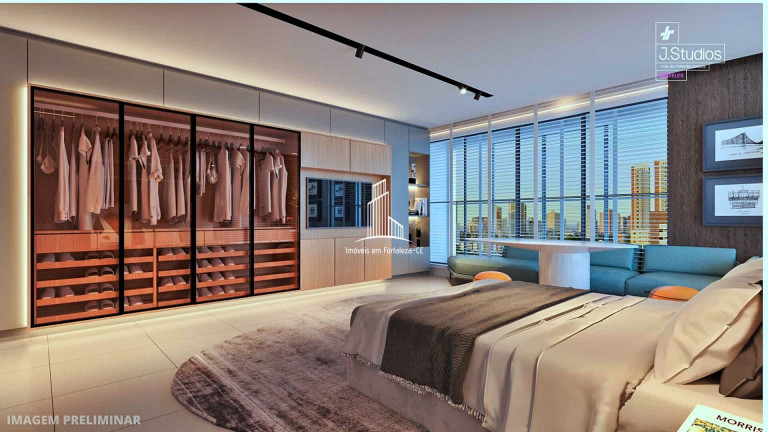 Imagem Imóvel com 1 Quarto à Venda, 25 m² em Meireles - Fortaleza