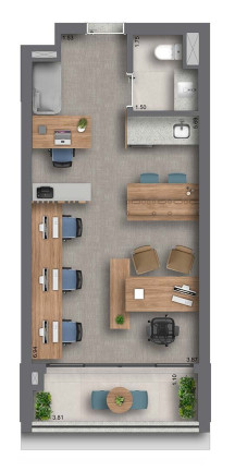 Imagem Sala Comercial à Venda, 37 m² em Brooklin Paulista - São Paulo Imagem Sala Comercial à Venda, 37 m² em Brooklin Paulista - São Paulo