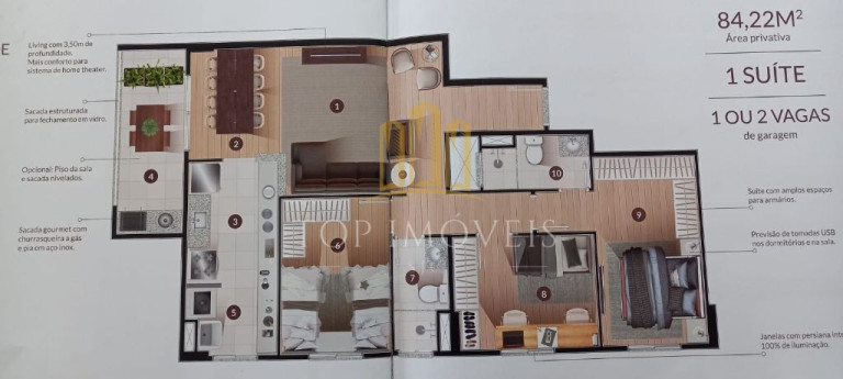 Imagem Apartamento com 3 Quartos à Venda, 84 m² em Vila Branca - Jacareí Imagem Apartamento com 3 Quartos à Venda, 84 m² em Vila Branca - Jacareí