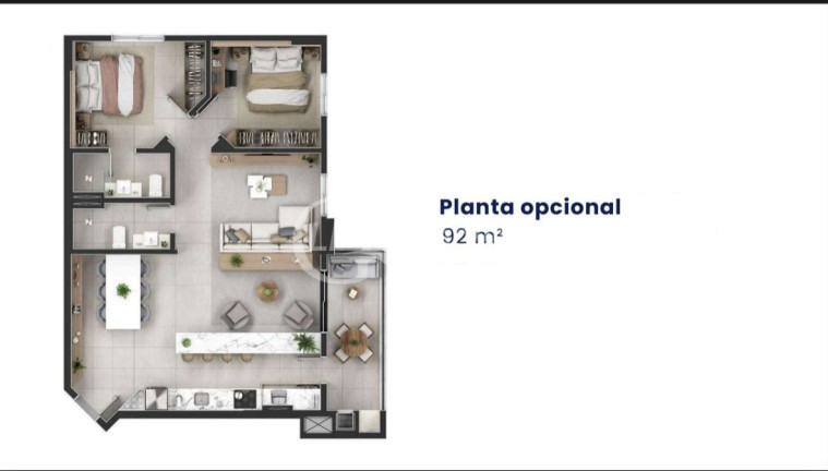Imagem Imóvel com 2 Quartos à Venda, 92 m² em Monte Castelo - Campo Grande