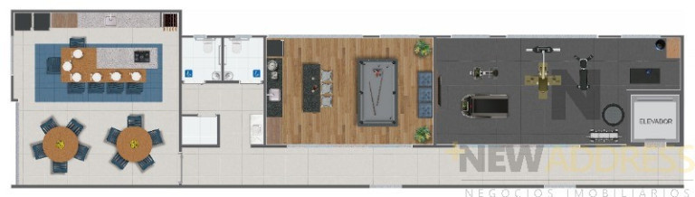 Imagem Apartamento com 1 Quarto à Venda, 30 m² em Praia Da Costa - Vila Velha