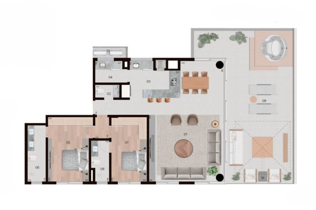 Imagem Imóvel com 2 Quartos à Venda, 118 m² em Bela Vista - Porto Alegre Imagem Imóvel com 2 Quartos à Venda, 118 m² em Bela Vista - Porto Alegre