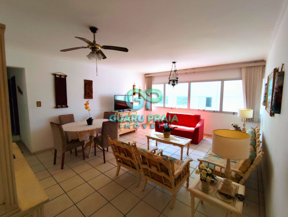Imagem Apartamento com 3 Quartos para Alugar, 104 m² em Astúrias - Guarujá