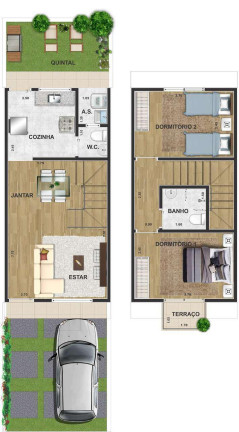 Imagem Casa com 2 Quartos à Venda, 64 m² em Quinta Dos Angicos - Cotia Imagem Casa com 2 Quartos à Venda, 64 m² em Quinta Dos Angicos - Cotia
