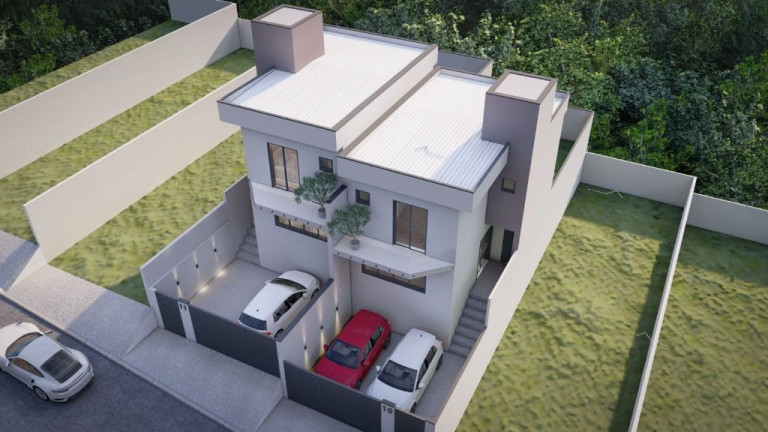 Sobrado com 3 Quartos à Venda, 97 m² em Parque Residencial Casa Branca - Suzano