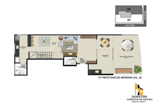 Imagem Imóvel com 3 Quartos à Venda, 140 m² em Praia Do Morro - Guarapari Imagem Imóvel com 3 Quartos à Venda, 140 m² em Praia Do Morro - Guarapari