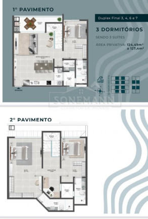 Imagem Apartamento com 3 Quartos à Venda, 90 m² em Abraão - Florianópolis Imagem Apartamento com 3 Quartos à Venda, 90 m² em Abraão - Florianópolis