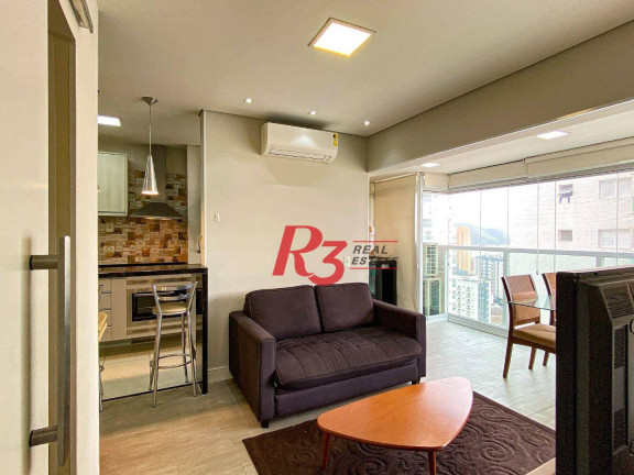 Imagem Apartamento com 1 Quarto à Venda, 53 m² em Ponta Da Praia - Santos