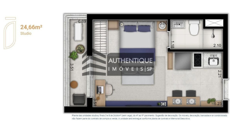 Imagem Apartamento com 2 Quartos à Venda, 51 m² em Pinheiros - São Paulo Imagem Apartamento com 2 Quartos à Venda, 51 m² em Pinheiros - São Paulo