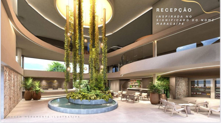 Imagem Apartamento com 1 Quarto à Venda, 36 m² em Maracaipe - Recife