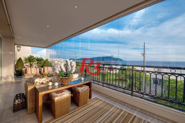 Apartamento com 4 Quartos à Venda, 393 m² em Gonzaga - Santos