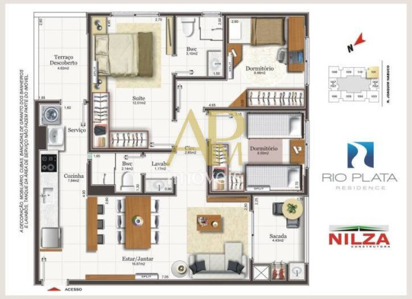 Imagem Apartamento com 3 Quartos à Venda, 85 m² em Capoeiras - Florianópolis