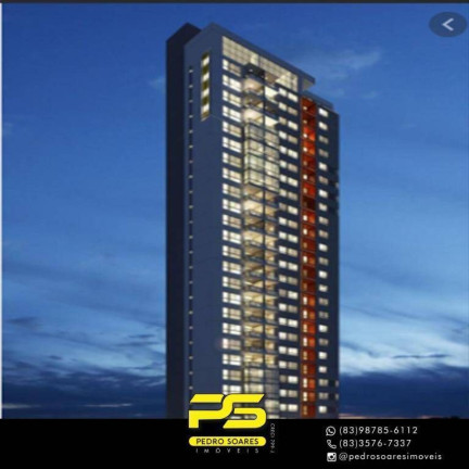 Apartamento com 2 Quartos à Venda, 47 m² em Brisamar - João Pessoa