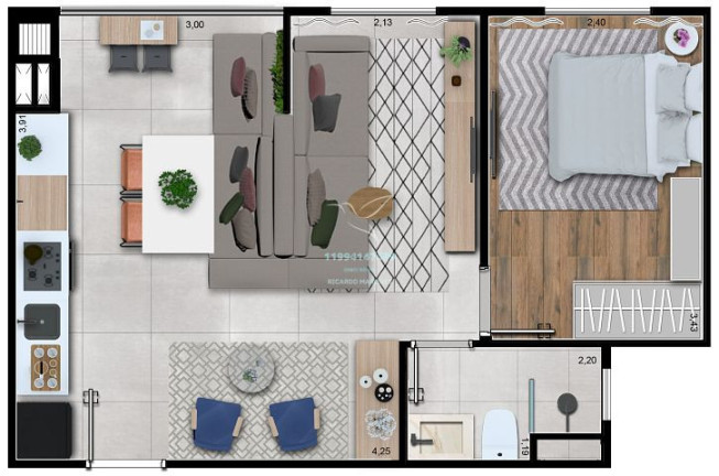 Imagem Apartamento com 2 Quartos à Venda, 41 m² em Morumbi - São Paulo Imagem Apartamento com 2 Quartos à Venda, 41 m² em Morumbi - São Paulo