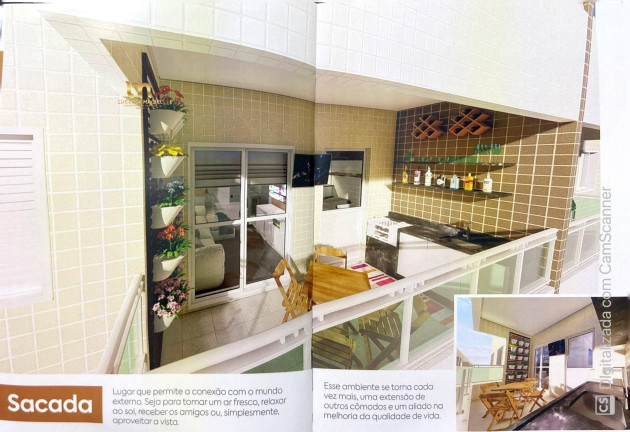 Imagem Apartamento com 1 Quarto à Venda, 55 m² em Caiçara - Praia Grande