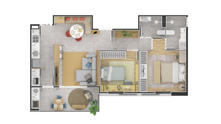 Imagem Apartamento com 3 Quartos à Venda, 109 m² em Boa Vista - Bragança Paulista Imagem Apartamento com 3 Quartos à Venda, 109 m² em Boa Vista - Bragança Paulista