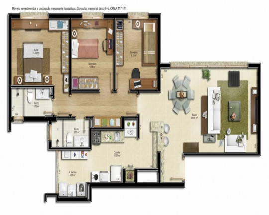 Imagem Apartamento com 2 Quartos à Venda, 87 m² em Passo Da Areia - Porto Alegre Imagem Apartamento com 2 Quartos à Venda, 87 m² em Passo Da Areia - Porto Alegre
