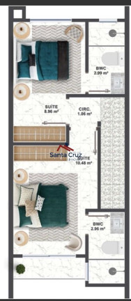 Imagem Sobrado com 2 Quartos à Venda, 79 m² em São João Do Rio Vermelho - Florianópolis