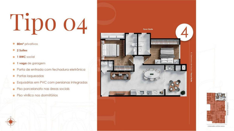 Imagem Apartamento com 2 Quartos à Venda, 81 m² em Gravatá - Navegantes Imagem Apartamento com 2 Quartos à Venda, 81 m² em Gravatá - Navegantes