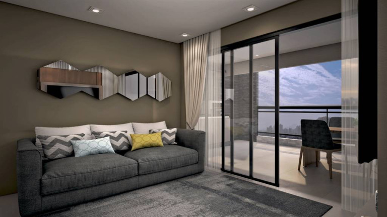 Imagem Apartamento com 2 Quartos à Venda, 90 m² em Guilhermina - Praia Grande
