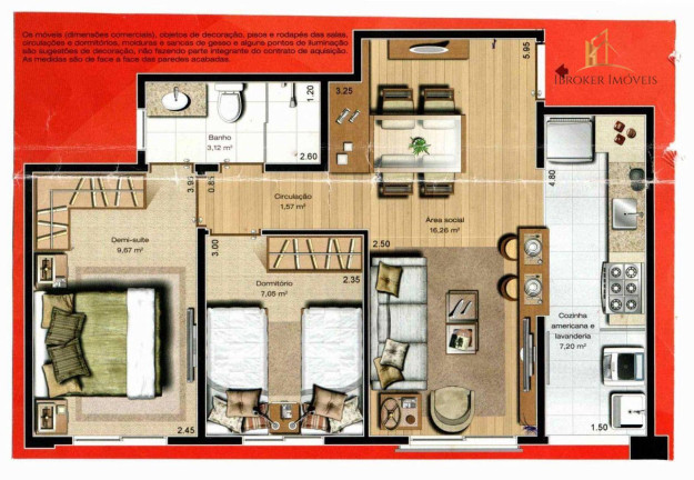 Imagem Apartamento com 2 Quartos à Venda, 51 m² em Atuba - Curitiba Imagem Apartamento com 2 Quartos à Venda, 51 m² em Atuba - Curitiba