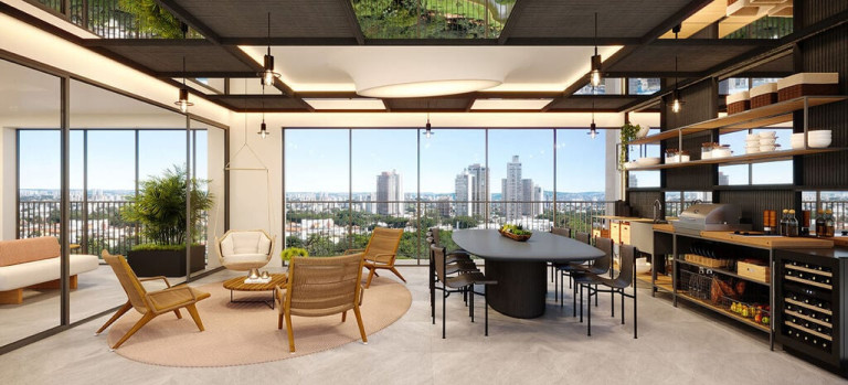 Imagem Imóvel com 1 Quarto à Venda, 40 m² em Setor Bueno - Goiânia