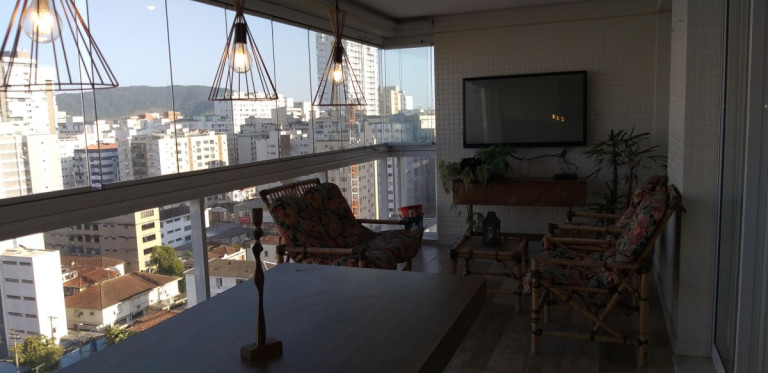 Imagem Apartamento com 3 Quartos à Venda, 155 m² em Embaré - Santos Imagem Apartamento com 3 Quartos à Venda, 155 m² em Embaré - Santos