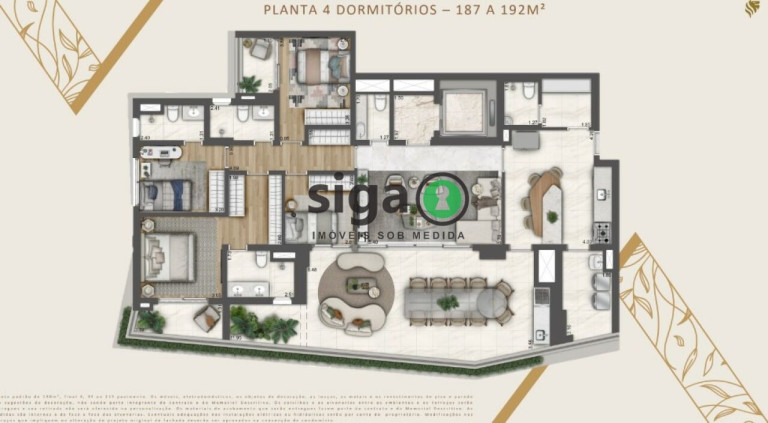 Imagem Apartamento com 4 Quartos à Venda, 190 m² em Paraíso - São Paulo Imagem Apartamento com 4 Quartos à Venda, 190 m² em Paraíso - São Paulo