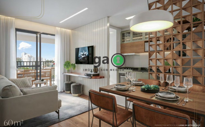 Apartamento com 2 Quartos à Venda, 60 m² em Vila Andrade - São Paulo