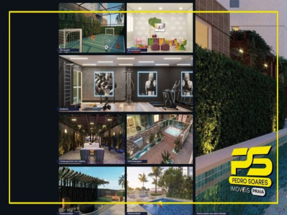 Imagem Apartamento com 2 Quartos à Venda, 54 m² em Altiplano Cabo Branco - João Pessoa