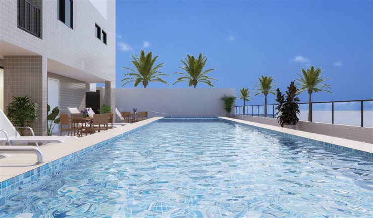 Imagem Apartamento com 2 Quartos à Venda, 78 m² em Mirim - Praia Grande