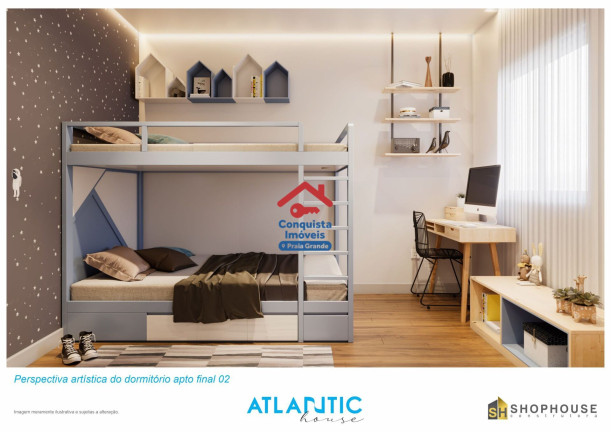 Imagem Apartamento com 2 Quartos à Venda, 75 m² em Maracanã - Praia Grande Imagem Apartamento com 2 Quartos à Venda, 75 m² em Maracanã - Praia Grande