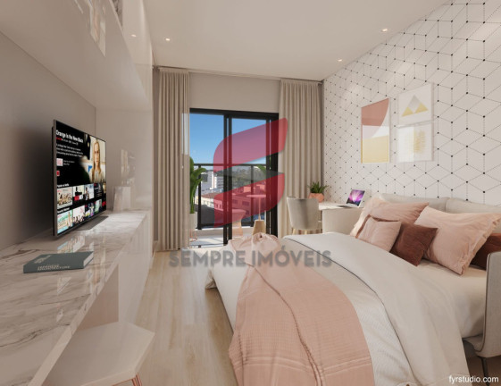 Imagem Kitnet com 1 Quarto à Venda, 22 m² em Centro - Curitiba
