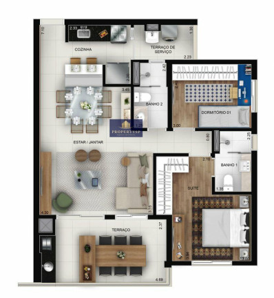 Imagem Apartamento com 2 Quartos à Venda, 75 m² em Vila Romana - São Paulo