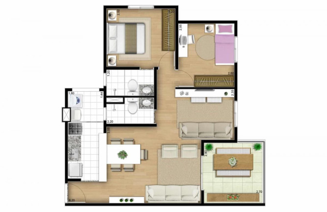 Imagem Apartamento com 2 Quartos à Venda, 70 m² em Saúde - São Paulo