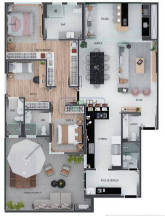 Imagem Apartamento com 4 Quartos à Venda, 148 m² em Alto Da Glória - Curitiba Imagem Apartamento com 4 Quartos à Venda, 148 m² em Alto Da Glória - Curitiba