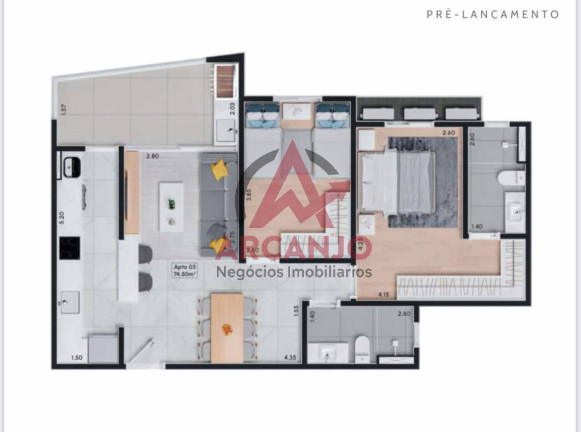 Imagem Apartamento com 2 Quartos à Venda, 75 m² em Indaiá - Caraguatatuba Imagem Apartamento com 2 Quartos à Venda, 75 m² em Indaiá - Caraguatatuba