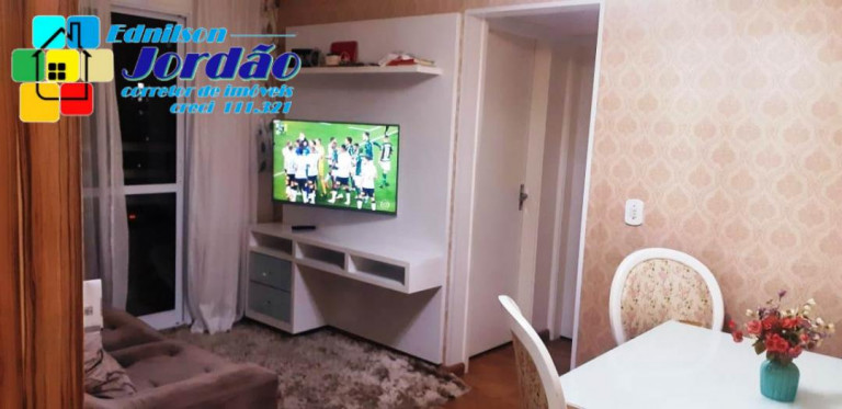 Apartamento com 2 Quartos à Venda, 49 m² em Vila Homero Thon - Santo André