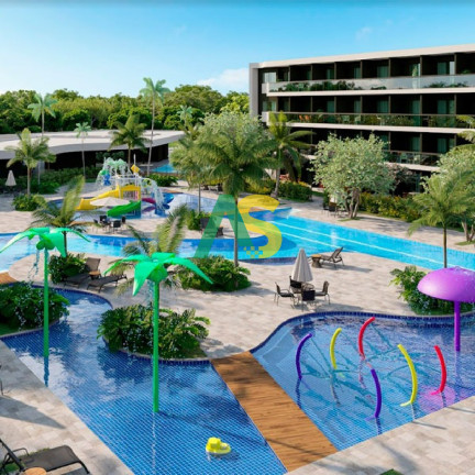 Flat com 1 Quarto à Venda, 31 m² em Praia De Muro Alto - Ipojuca