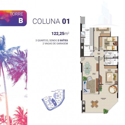 Imagem Imóvel com 3 Quartos à Venda, 115 m² em Praia Do Morro - Guarapari